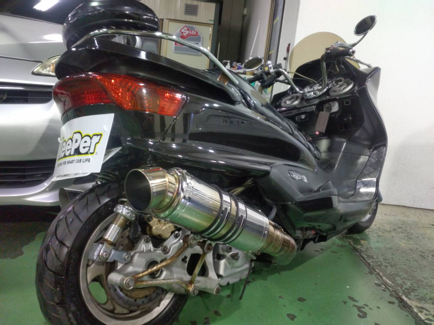 ヤマハ　マジェスティC
クリスタルキーパー
バイクコーティング