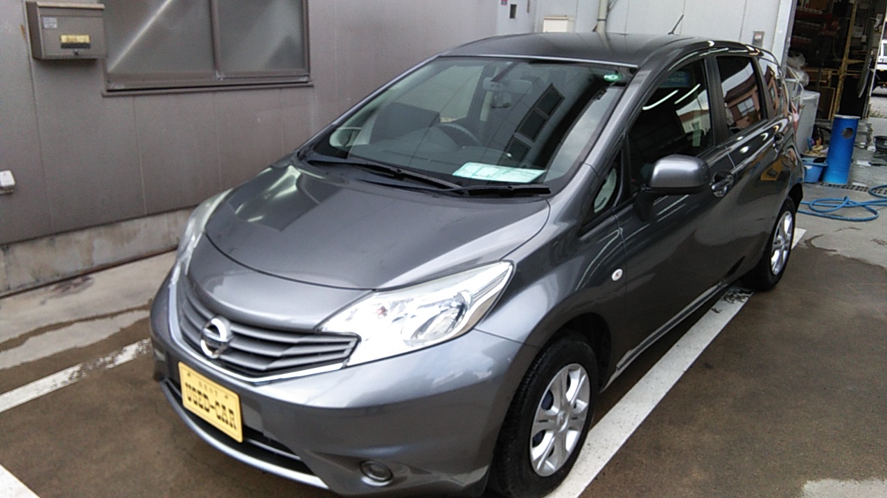 に値下げ! 日産ノート平成24年式58000km来週業者に出します最終値下げ